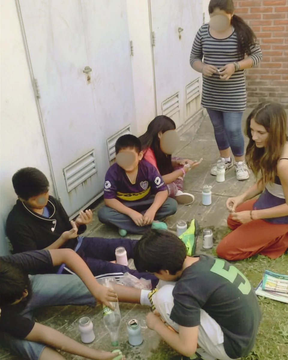 Taller con adolescentes en el Centro de Salud nº 19, Buenos Aires